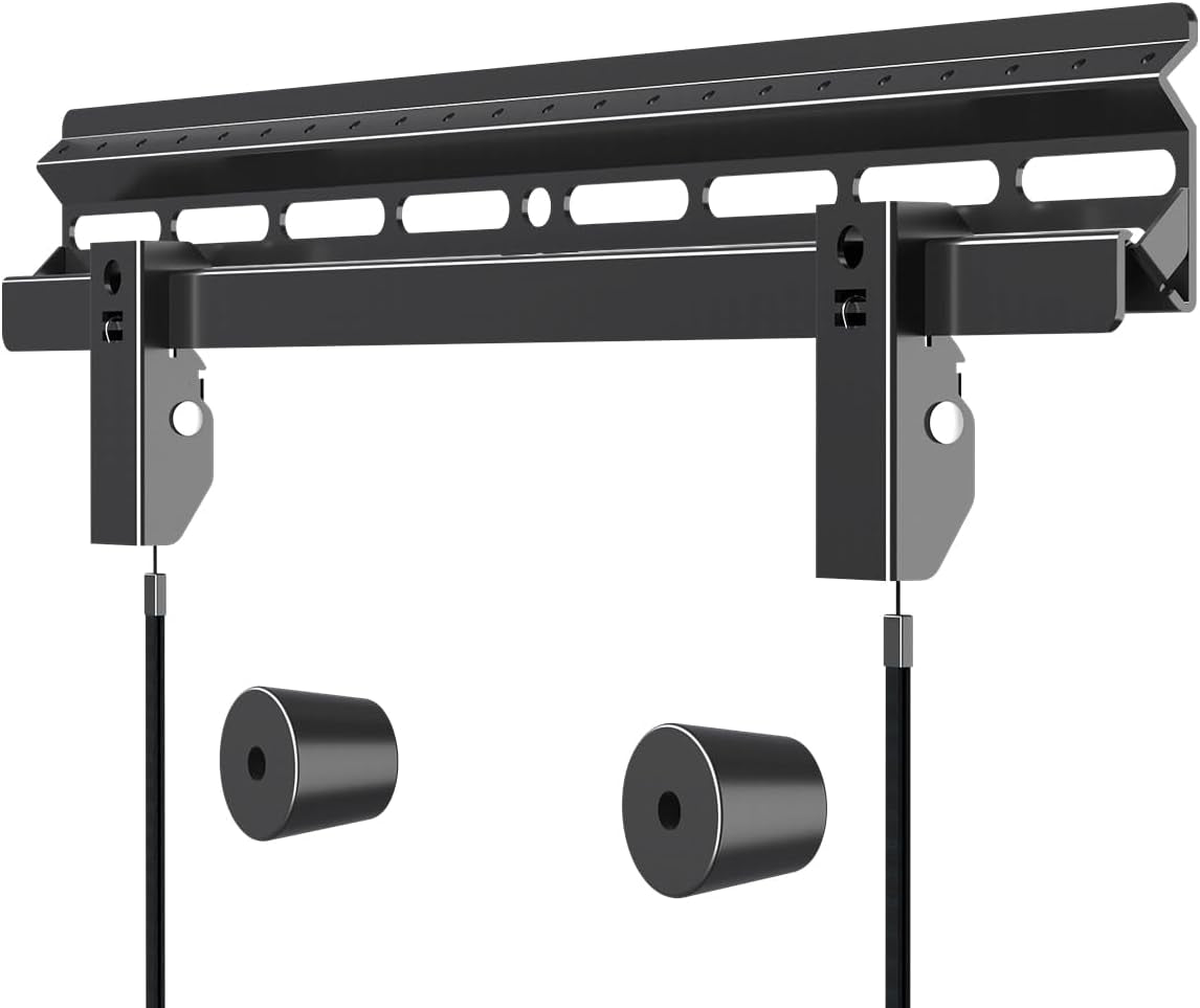 studless-tv-wall-mount-for-most-23-60-inch-tvs-up-to-99-lbs-low-profile-no-drill-tv-mount-drywall-bracket-with-max-vesa-400x400mm-no-stud-no-drill-easy-install-mf8