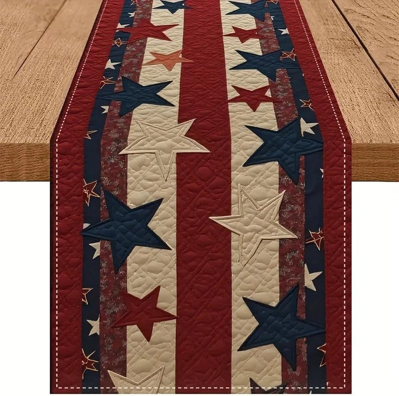 independence-day-table-runner-red-patriotic-13x72-inch-linen-4th-of-july-table-decoration-red-white-and-blue-patriotic-table-runners-for-holiday-decor-dinging-party-kitchen