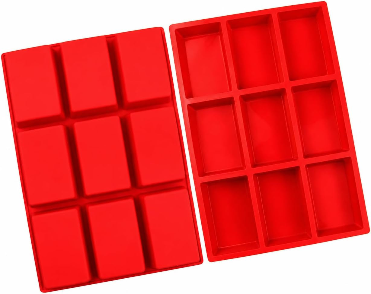 mini-loaf-pans-silicone-8-cavity-nonstick-mini-bread-loaf-pan-for-baking-cornbread-brownies-cheesecake-chocolate-small-loaves-oven-safe-reusable-bakeware-red-1-pack