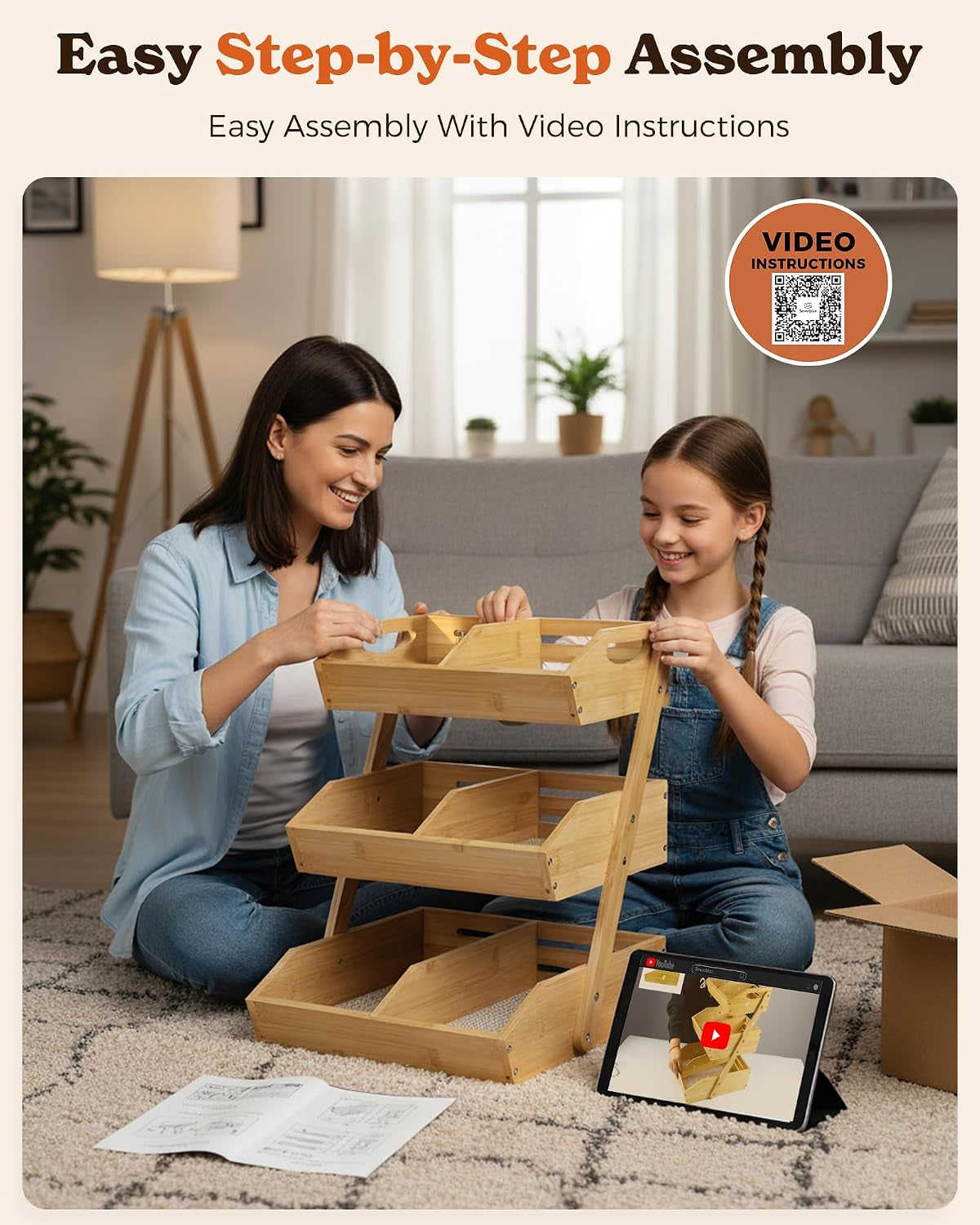 3-tier-bamboo-fruit-basket-with-2-banana-holders-large-tiered-organizer-for-bread-snacks-veggies-sturdy-bamboo-includes-mats-dividers-easy-to-assemble