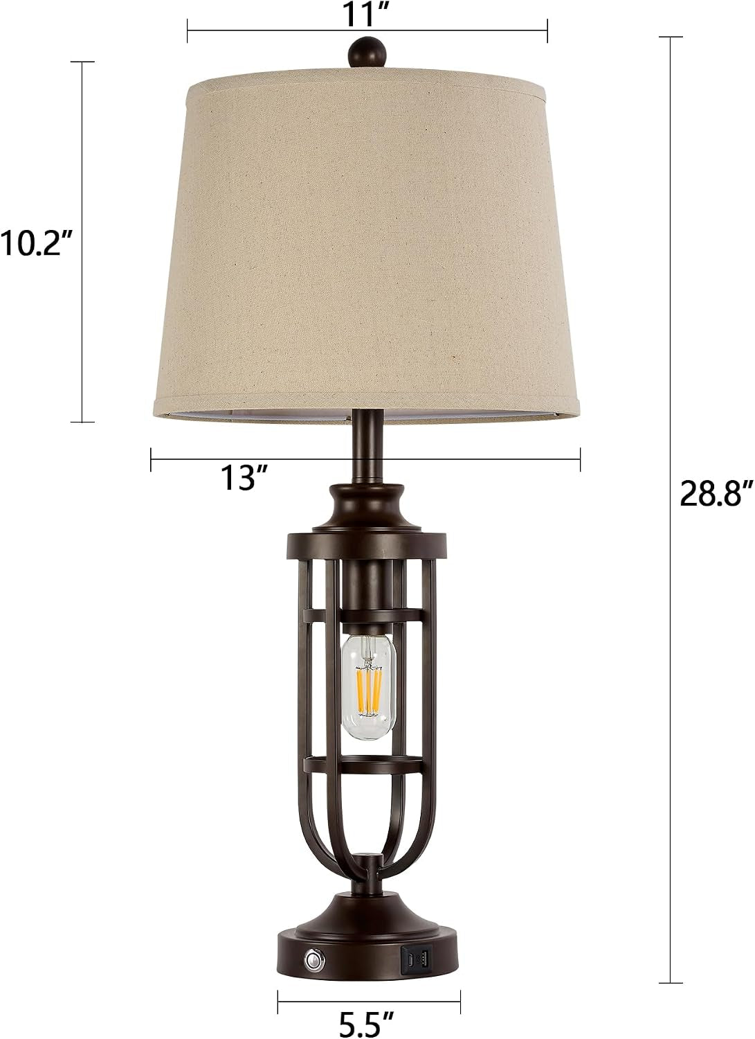 28-8-farmhouse-table-lamps-for-living-room-set-of-2-touch-lamps-for-night-stands-with-usb-ports-bedside-table-lamps-for-bedroom-end-tables-bulbs-included