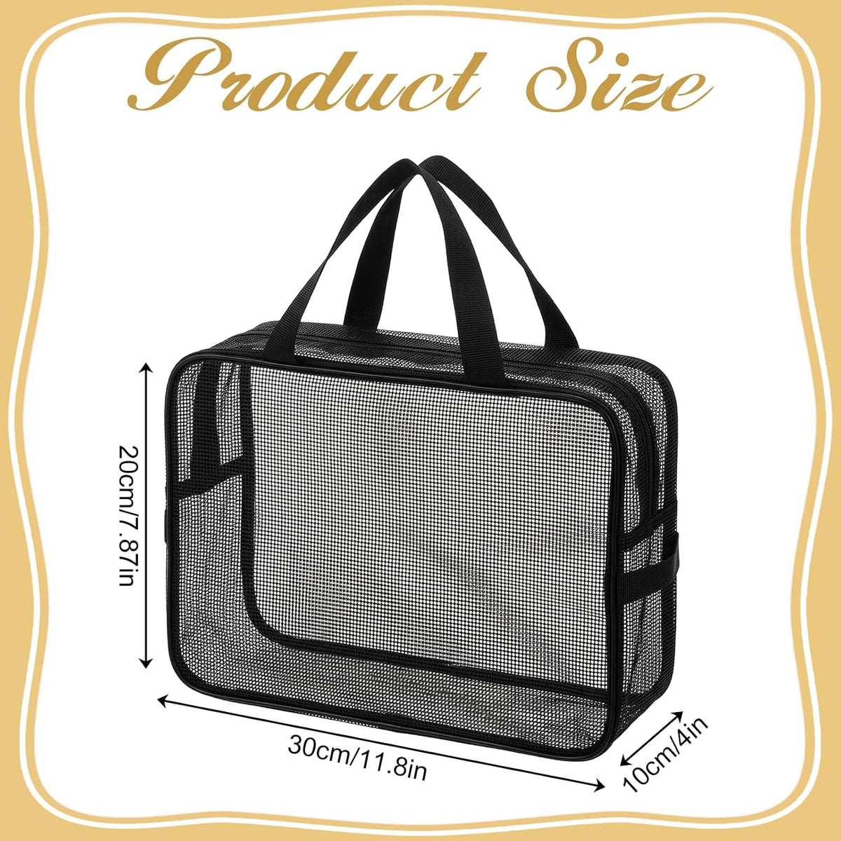 mesh-shower-caddy-bag-portable-toiletry-organizer-with-zipper-large-capacity-quick-dry-tote-for-bathroom-gym-travel-camping-swimming
