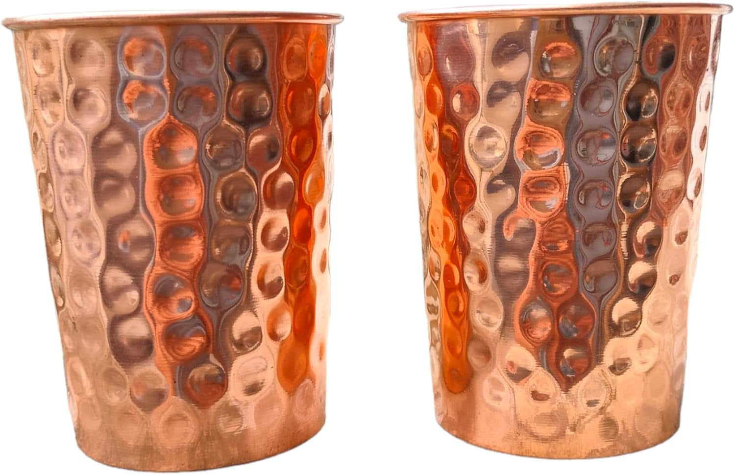 set-of-2-hammmered-pure-copper-cups-for-drinking-water-glasses-tumblers-glass-for-ayurveda-health-benefits