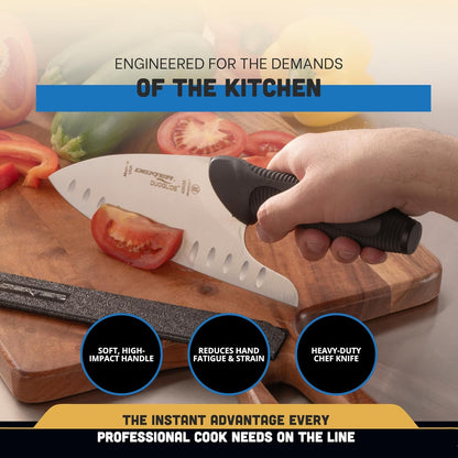 40033 Duoglide 8" Chef Knife, Duo-Edge Stainless Blade3