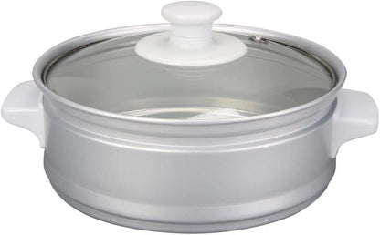Rice Cooker with Steam Tray 3 Cup, White (RC-03R)10