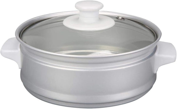 Rice Cooker with Steam Tray 3 Cup, White (RC-03R)10
