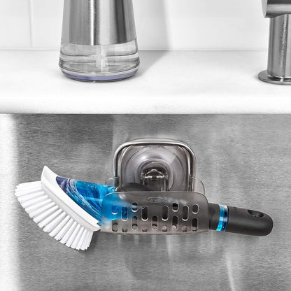OXO Good Grips Stronghold Suction Sponge Holder10