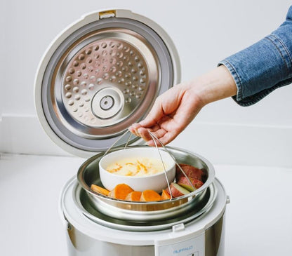 KWB Steam Rack for Classic Rice Cooker (10 Cups), White6