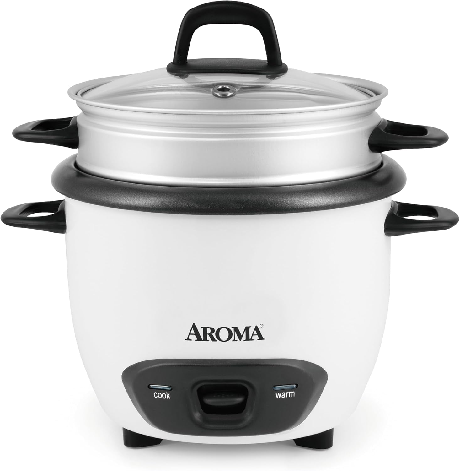 ®-rice-cooker-3-cup-uncooked-6-cup-cooked-steamer-small-rice-cooker-oatmeal-cooker-soup-maker-auto-keep-warm-1-5-qt-white-arc-743-1ng