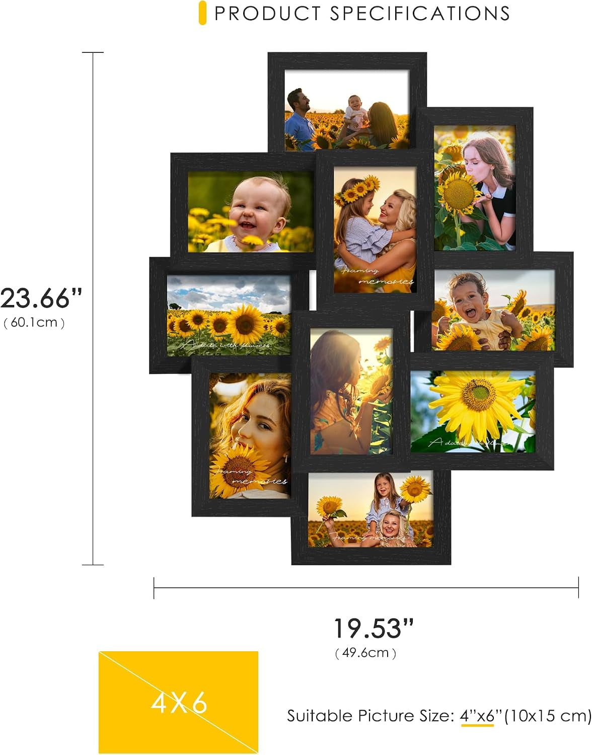 4x6-collage-frame-10-pack-glass-front-black