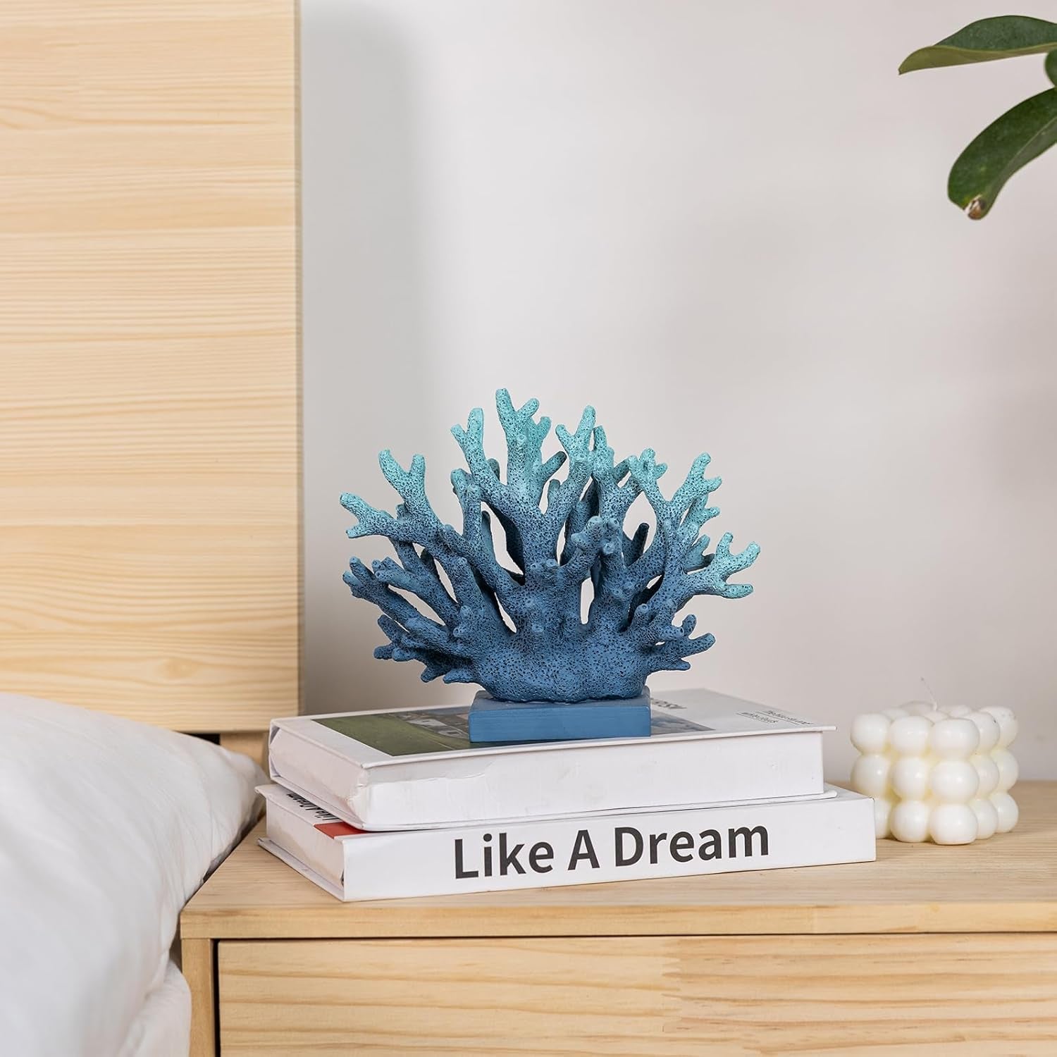 5-8-h-blue-coral-decor-resin-coral-statue-nautical-decorations-for-home-beach-coastal-ocean-themed-cabinet-shelf-tabletop-decor