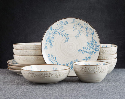 Bella 12 Piece Dinnerware Set, Service for 4, Multicolor9