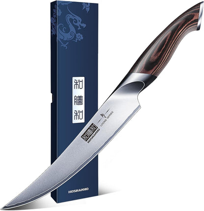 Boning Knife 6 Inch, Ultra Sharp Japanese Fillet Knife for Fish1