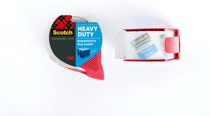 Scotch Heavy Duty Shipping Packing Tape, Clear, 1.88 In. X 38.2 Yd. | Shipping and Packaging Supplies, 1 Tape Roll with Dispenser11