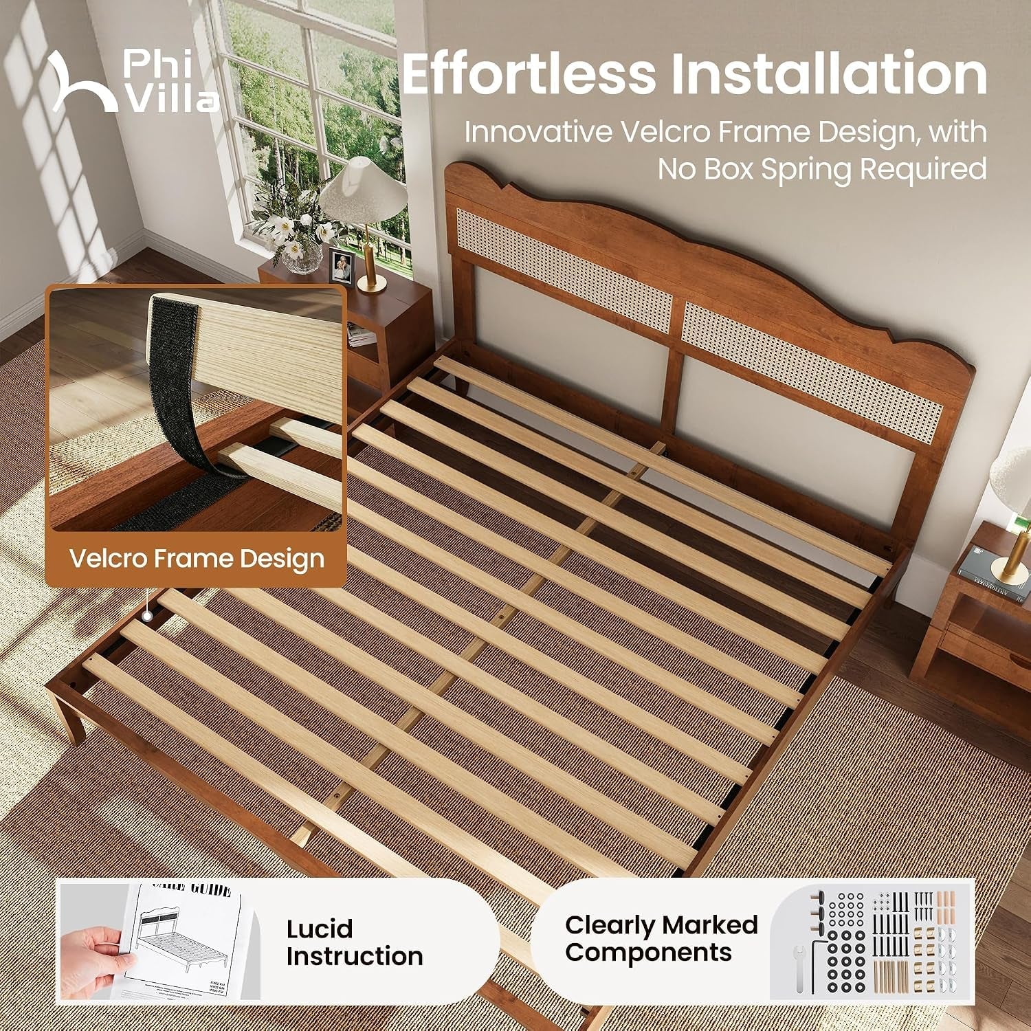 solid-wood-king-size-bed-frame-with-adjustable-headboard