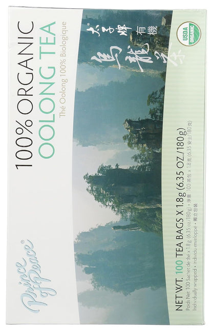 Organic Oolong Tea, 100 Tea Bags – 100% Organic Black Tea – Unsweetened Black Tea – Lower Caffeine Alternative to Coffee – Herbal Health Benefits2