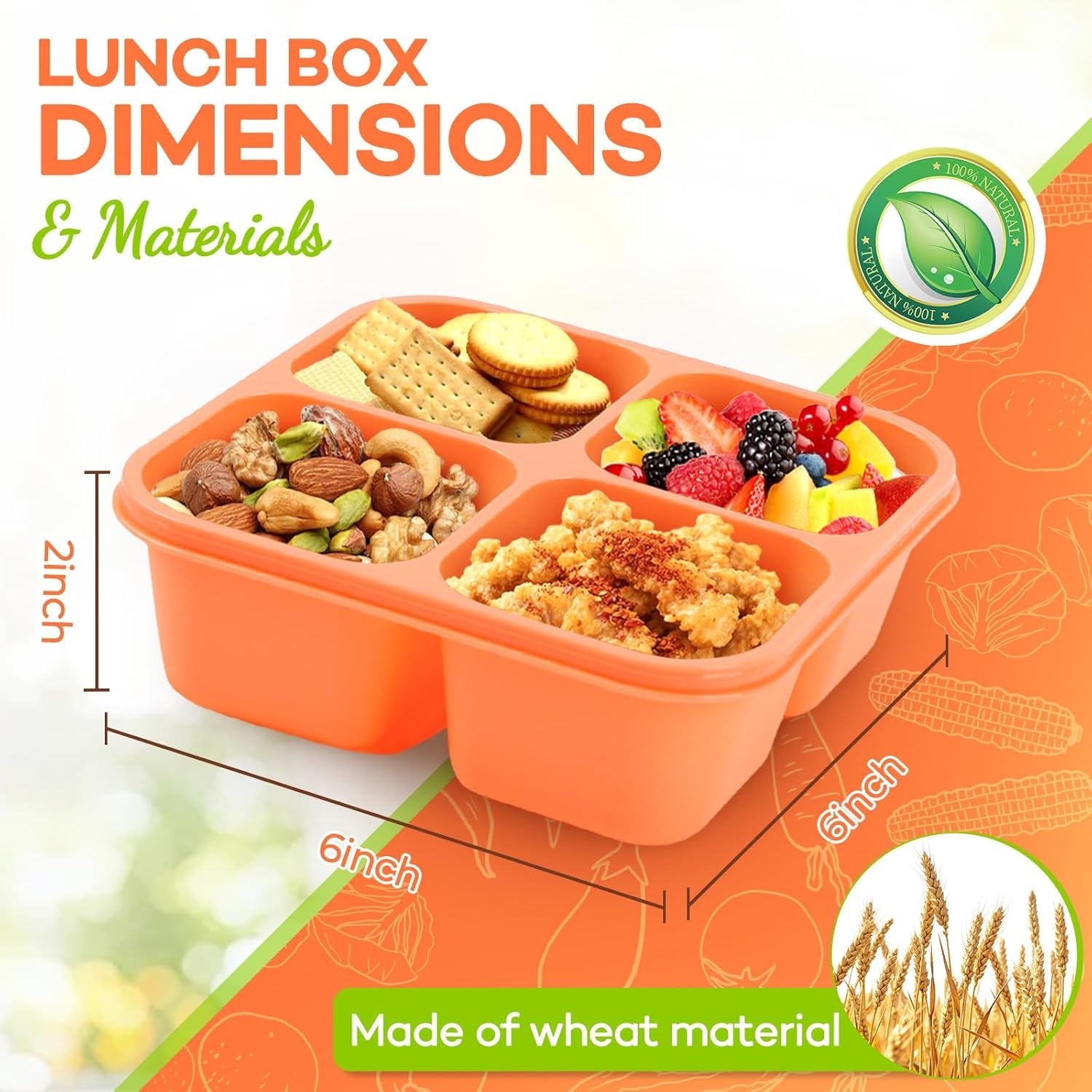 bento-box-adult-lunch-box-4-pack-4-compartment-snack-containers-reusable-meal-prep-stackable-bpa-free-lunch-containers-for-home-work-travel-4-color