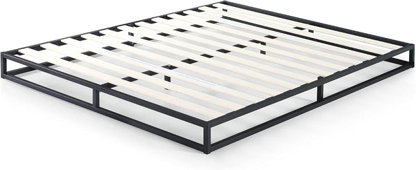 Joseph 6 Inch Metal Platform Bed Frame, Mattress Foundation, Wood Slat Support, No Box Spring Needed, Sturdy Steel Structure, Queen8