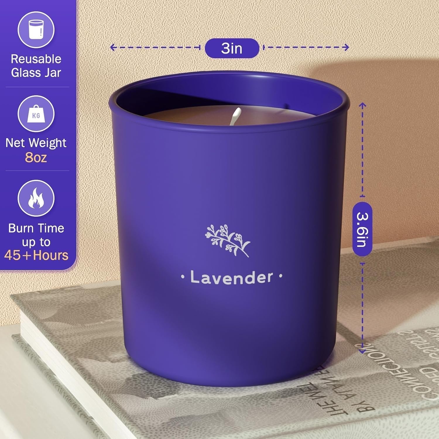 lavender-scented-candle-8-oz-soy-wax-jar-candle-for-women-45-hour-burn