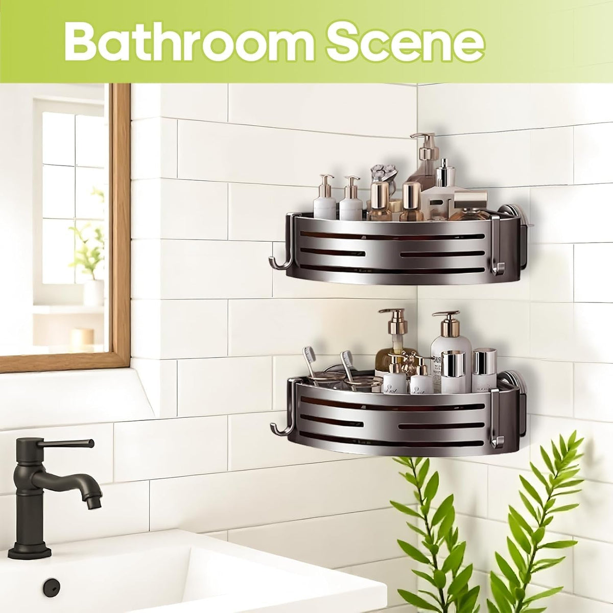 corner-shower-caddy-suction-cup-shower-shelves-with-hooks-no-drilling-powerful-suction-bathroom-organizers-and-storage-removable-waterproof-rustproof-shower-bathroom-accessories-decorgrey-1pack