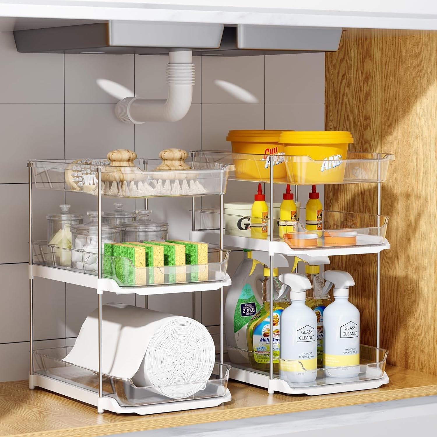 2-sets-of-3-tier-bathroom-under-sink-organizers-and-storage-multi-purpose-stackable-pantry-organization-and-storage-pull-out-clear-kitchen-bathroom-cabinet-organizer-with-movable-dividers