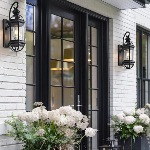 Outdoor Light Fixture 17" Copper Exterior Wall Lights2