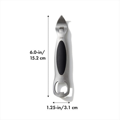 OXO Steel Stainless Steel Bottle and Can Opener6