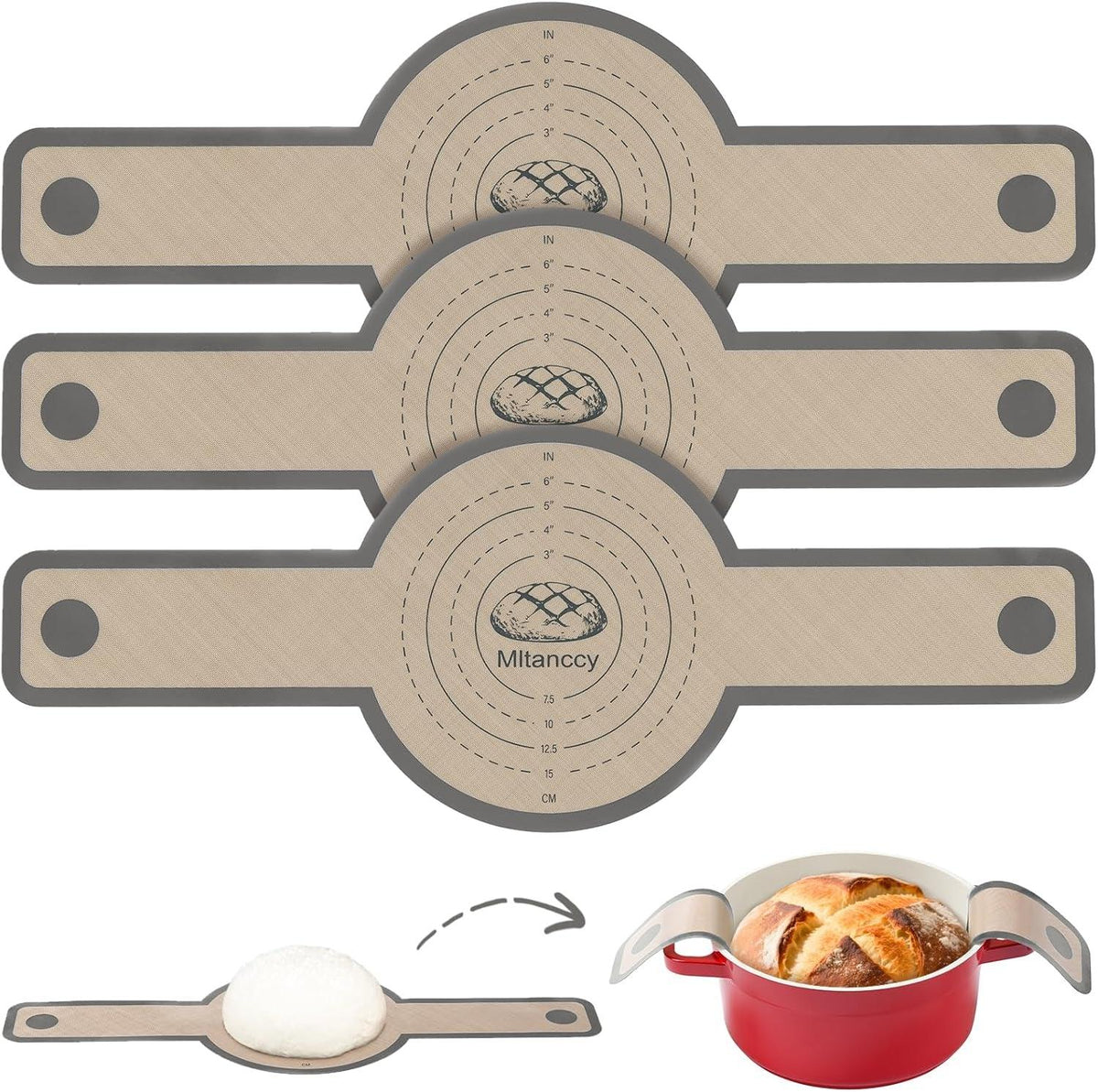 3-pcs-silicone-bread-sling-for-dutch-oven-liners-round-non-stick-easy-to-clean-silicone-bread-baking-mat-with-extra-long-handles-reusable-transfer-bread-dough-easily