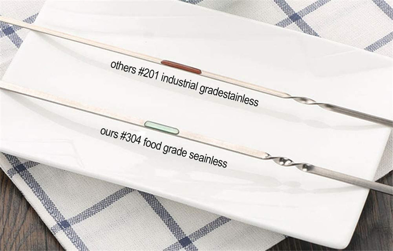 12pcs-kabob-skewers-flat-metal-bbq-barbecue-skewer-14-long-stainless-steel-shish-kebob-sticks-wide-reusable-grilling-skewers-set-for-meat-shrimp-chicken-vegetable-12-pack