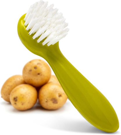 Potato Scrub Brush, Ergonomic Easy Grip Handle, Cleans Fruits and Vegeables of All Types | Ideal for Potatoes and Hard Vegetables, Bpa-Free and Top Rack Dishwasher Safe1