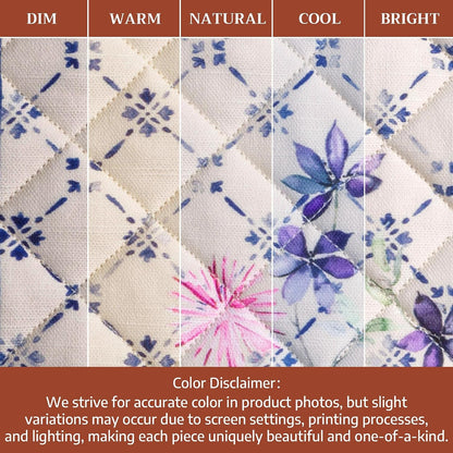 100% Cotton Oven Mitt & Pot Holder Set (7.5"X13" & 8"X8")6