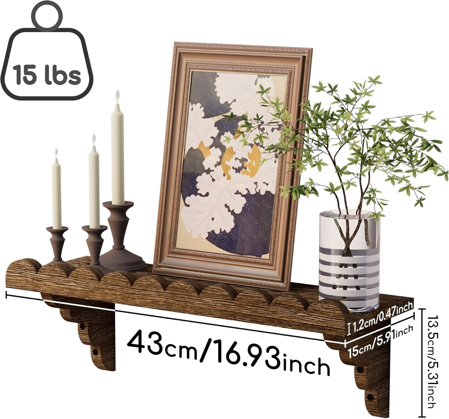 scalloped-wood-wall-shelf-17-inch-floating-shelf-with-wood-brackets-easy-to-install-rustic-wall-shelf-for-living-room-bedroom-bathroom-or-any-space