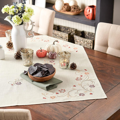 Fall Table Decorations Indoor Décor, Thanksgiving, Table Topper, 40X40, Autumn Wheat4