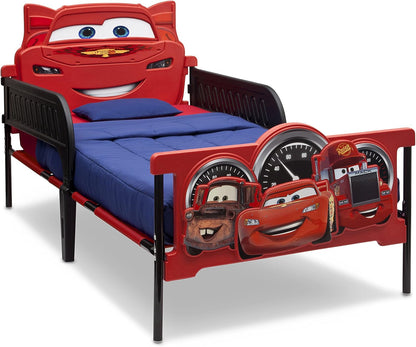 Plastic 3D-Footboard Twin Bed, Disney/Pixar Cars1