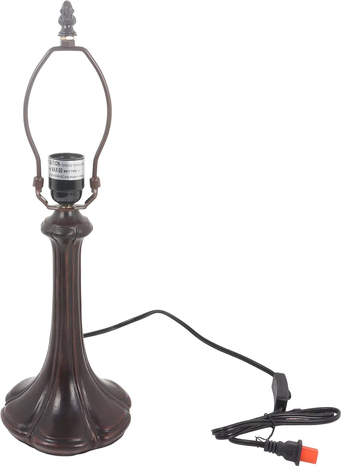 b10021-antique-brown-alloy-table-lamp-base-with-e26-socket-6-5-hx19-h