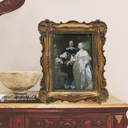 8X10 Vintage Picture Frame, Antique Gold Frames3
