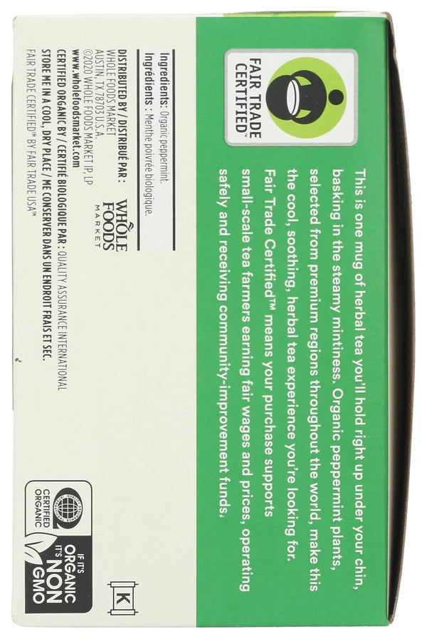 365 Everyday Value, Organic Peppermint Tea (40 Bags), 1.9 Ounce (Pack of 12)2