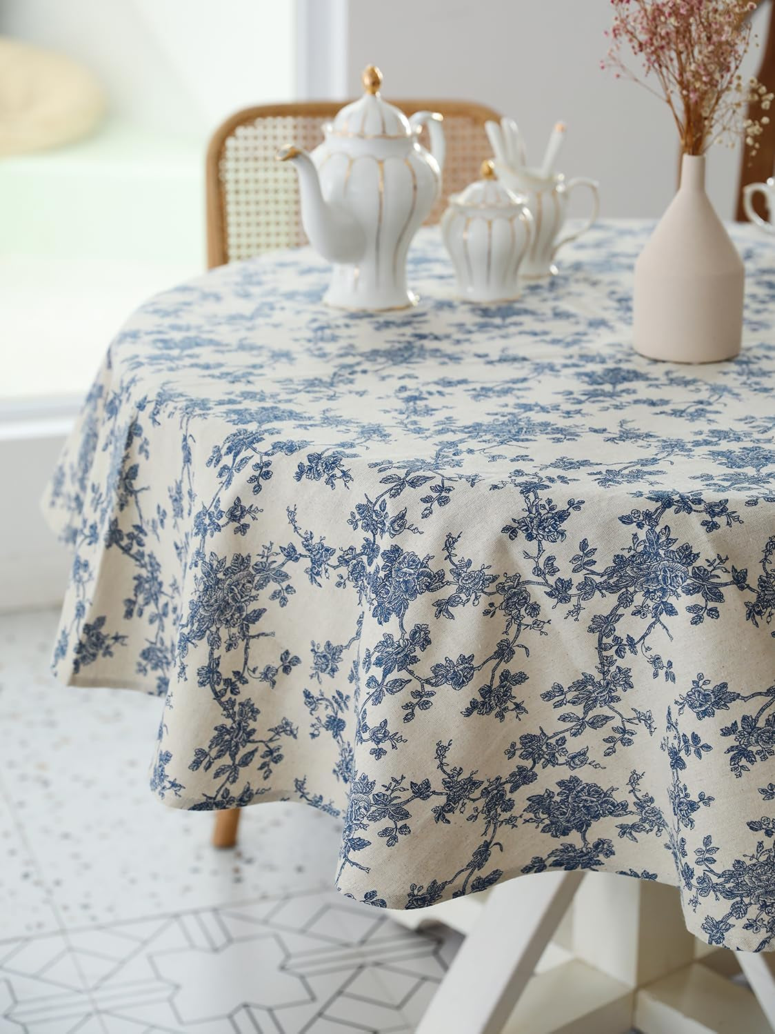 pastoral-round-table-cloth-100-polyester-fabric-60-inch-diameter