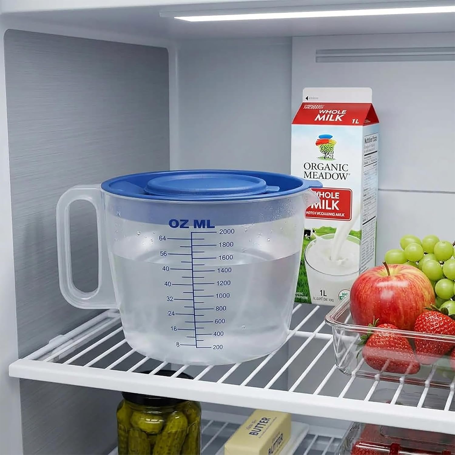 8-cup-measuring-cup-with-splash-guard-lid-bpa-free-plastic-mixing-bowl-for-baking-pancakes-meal-prep-clear-accurate-measurement-marks