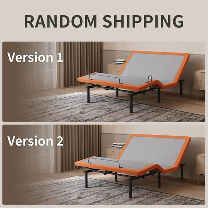 Split King Adjustable Bed Frame with 10" Mattress, Zero Gravity9