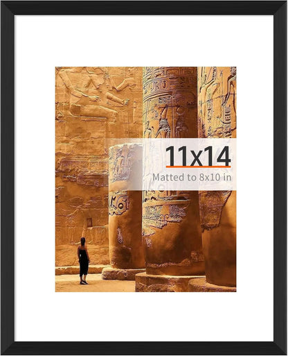 11X14 Black Picture Frame, Wall Mount, Posters & Art Photo Frame1