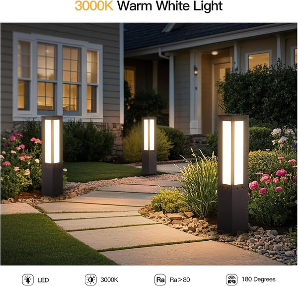 32" Landscape Path Light Hard Wired, Outdoor Pathway Lights AC100-240V4