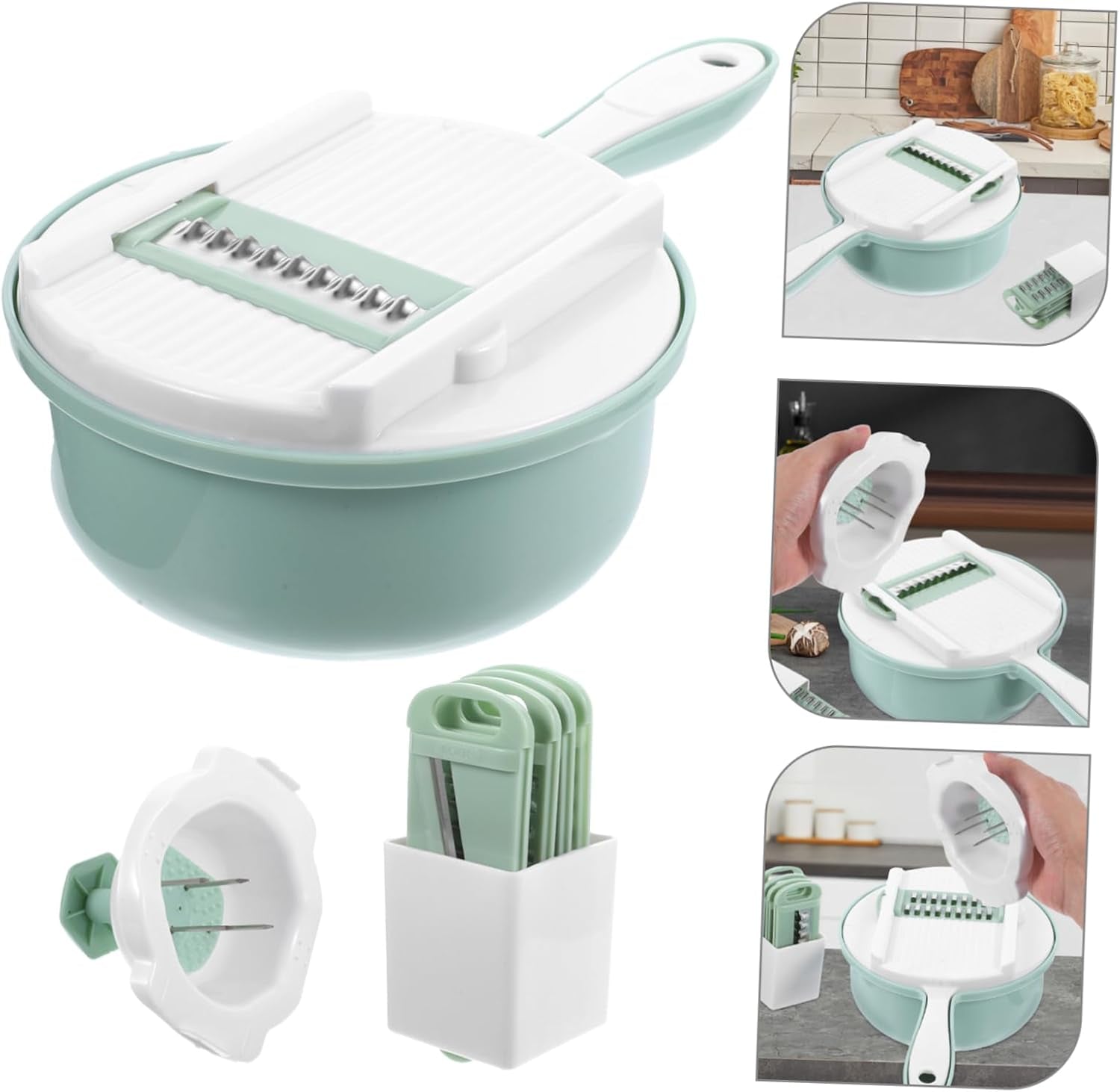 kitchen-vegetable-cutting-tools-slicer-grater-peeler-spiralizer-stainless-steel-easy-use-random-color