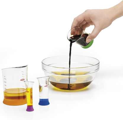 OXO Good Grips 7-Piece Nesting Measuring Beaker Set, Multicolored8