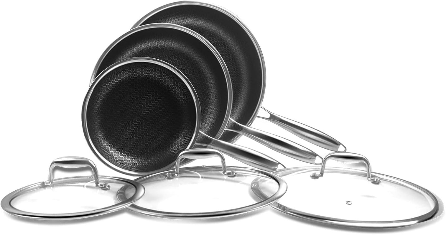 frying-pans-set-hybrid-non-stick-stainless-steel-kitchen-cookware-5-ply-18-10-stainless-steel-l-pfoa-free-induction-ready-easy-clean-nonstick-8-10-12-in-frying-pans-with-lid-6-pcs