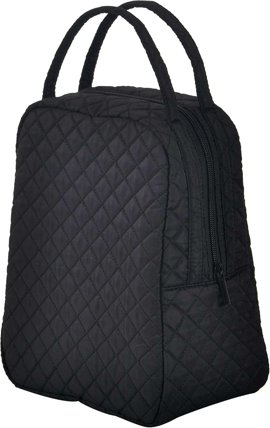 large-quilted-fabric-cotton-reusable-inusulated-lunch-tote-bag-cooler-snack-bag-women-pretty-thermal-lunch-box-storage-gift-bag-for-work-outdoor-black