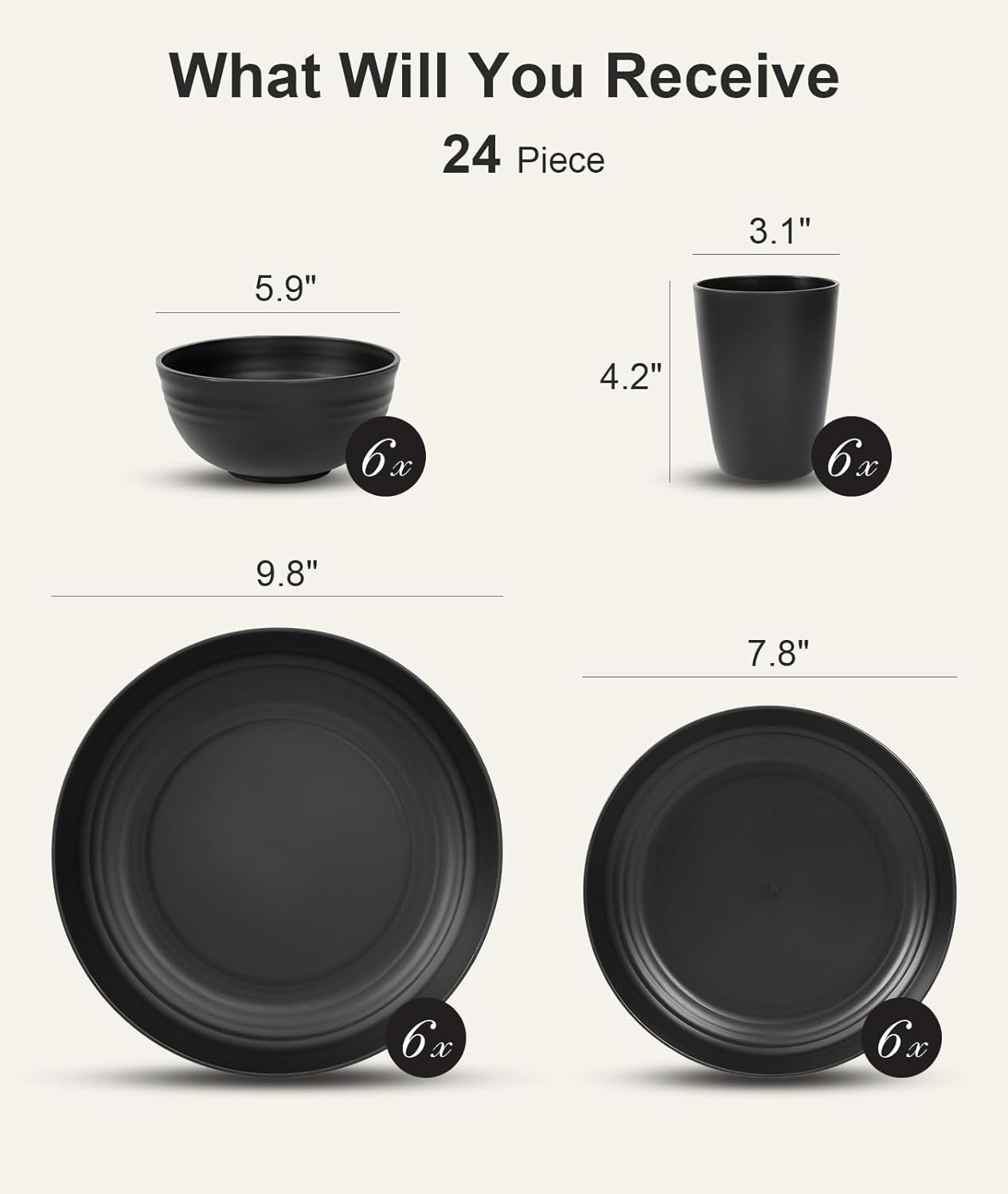 24-piece-plates-and-bowl-set-for-6-dinnerware-dish-set-for-kitchen-unbreakable-dishwasher-microwave-safe-house-warming-gift-new-home-dorm-apartment-essential-kitchen-and-dining-decor-black