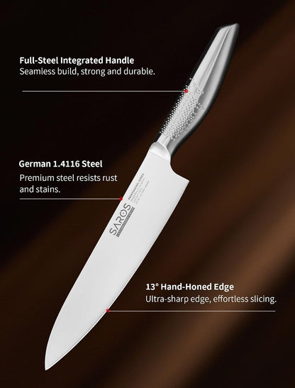8 Inch Japanese Kitchen Knife – Professional Gyuto Chef Knife (Gift Box)2