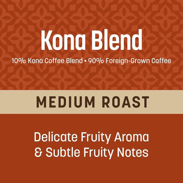 Kona Blend Single Serve Coffee Pods, Medium Roast, 24Ct | Compatible with Keurig Coffee Pod Brewers, 100% Arabica Coffee, Convenient Single Serve Brewing, Fresh Brew in Every Cup3