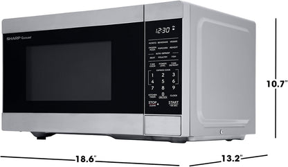 SMC0962KS 0.9 Cu. Ft. 900W Stainless Steel Countertop Microwave Oven7